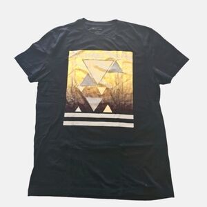 MICHAEL KORS black and gold tee shirt unisex